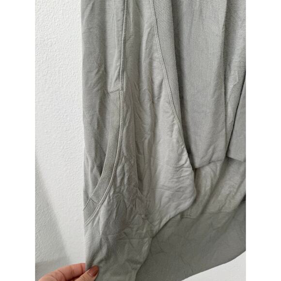 Athleta Open Front- Yoga Sweater- Grey Green- Size XS-A126 - Picture 5 of 7